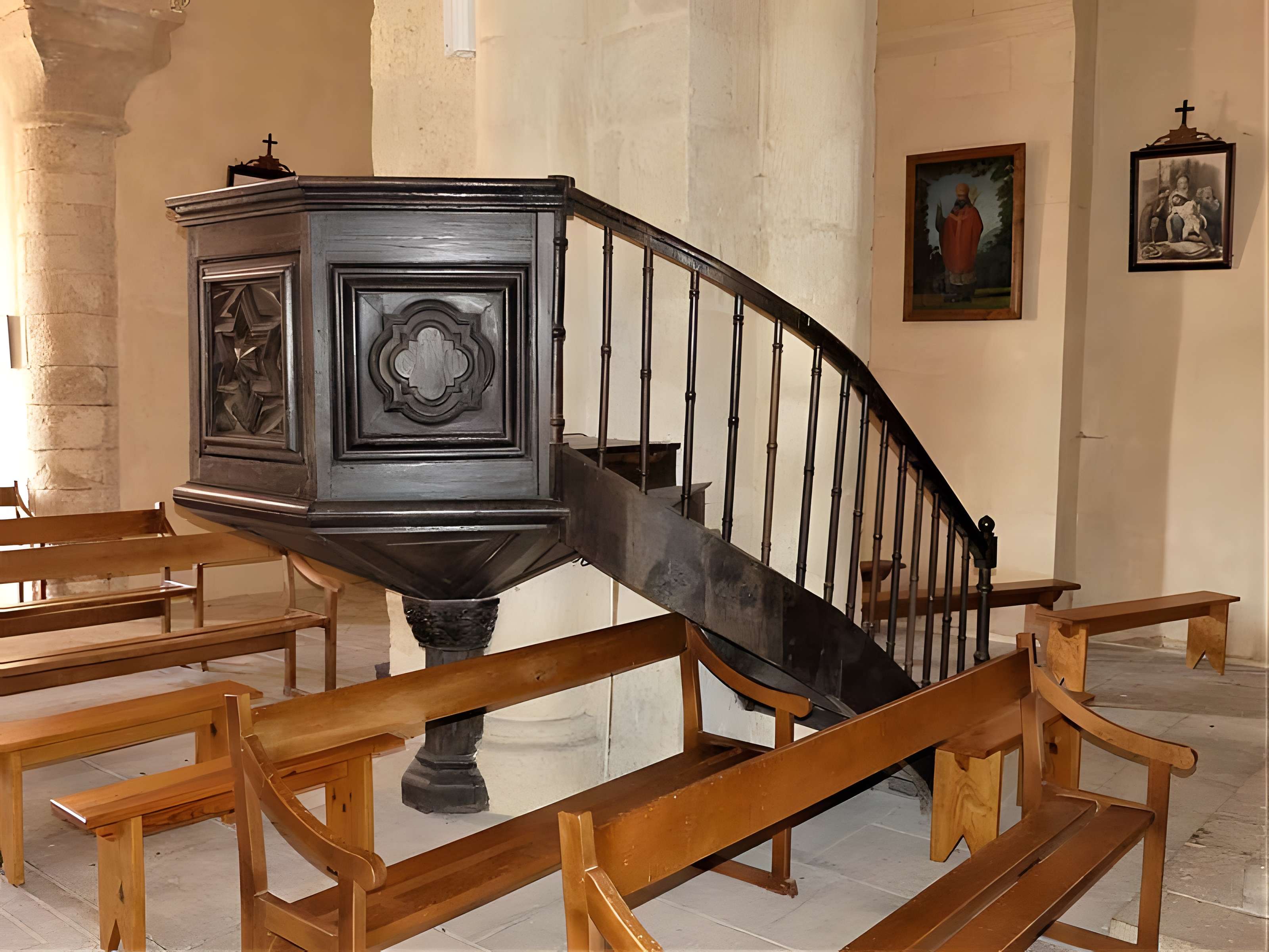 Église Saint-Raphaël de Saint-Raphaël en Dordogne