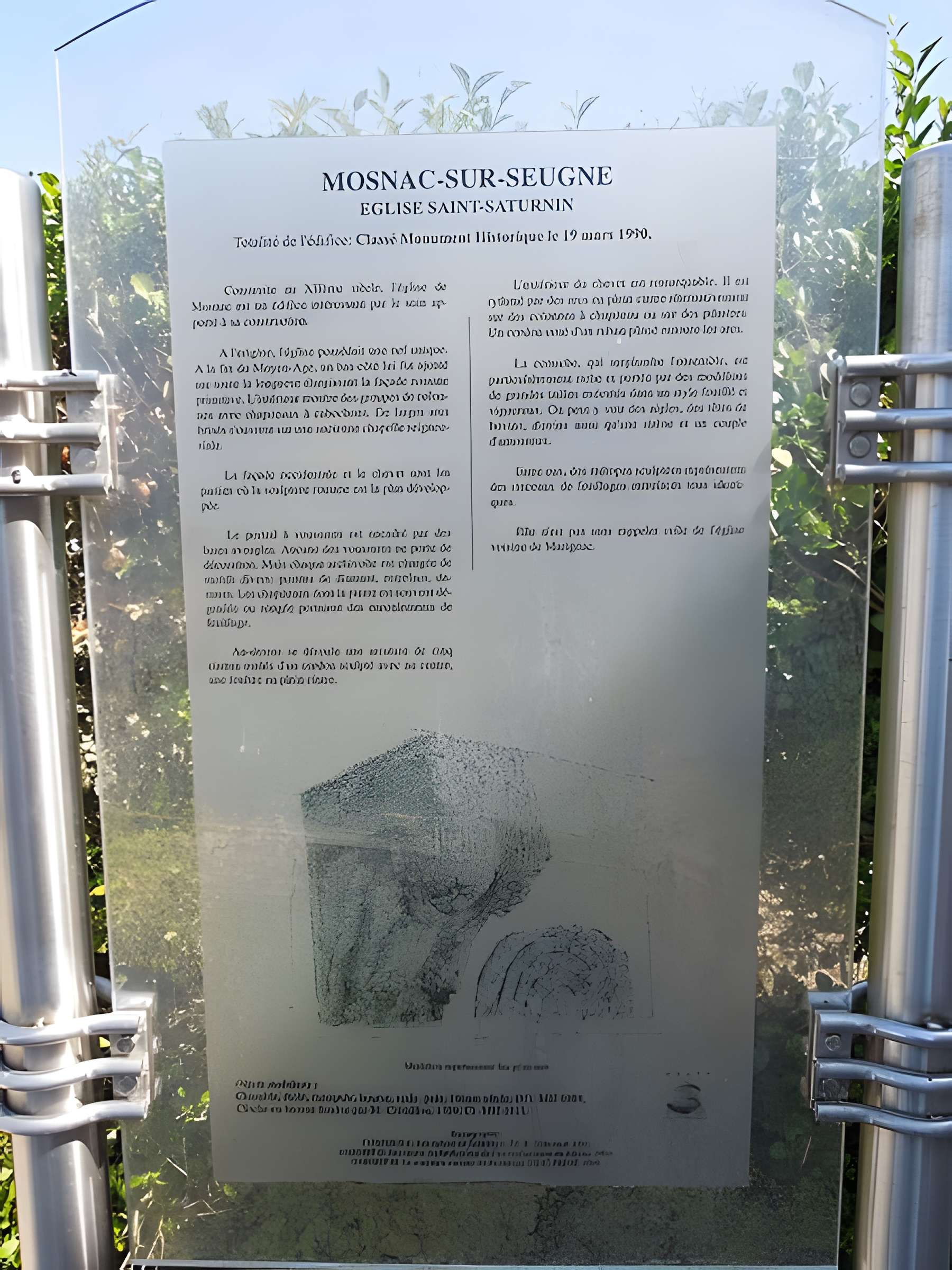 Église Saint-Saturnin de Mosnac