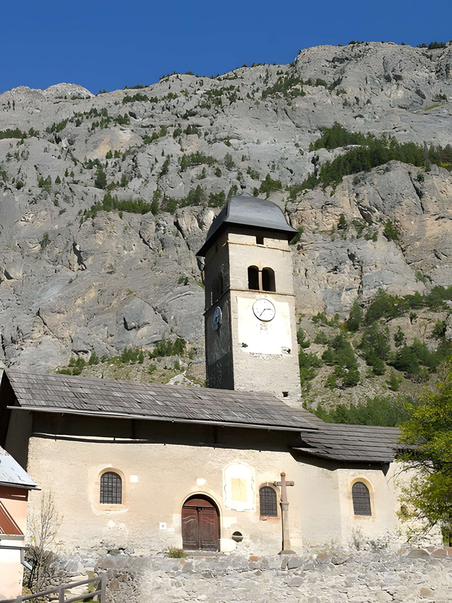 Église Saint-Sébastien de Plampinet à Névache 