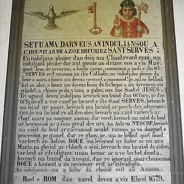 Église Saint-Servais de Saint-Servais dans le Finistère