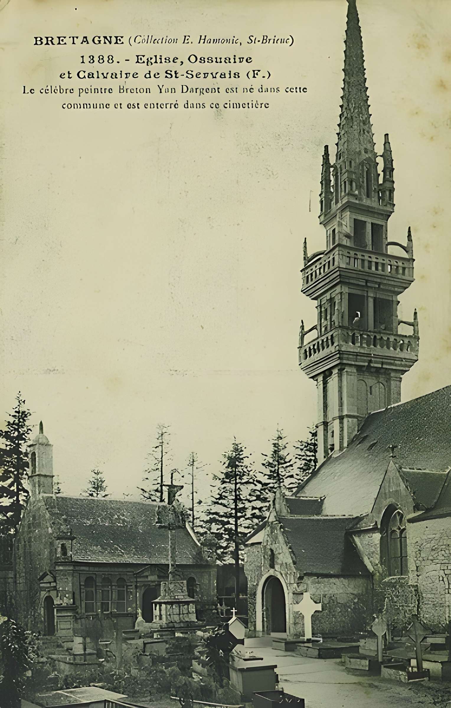 Église Saint-Servais de Saint-Servais dans le Finistère