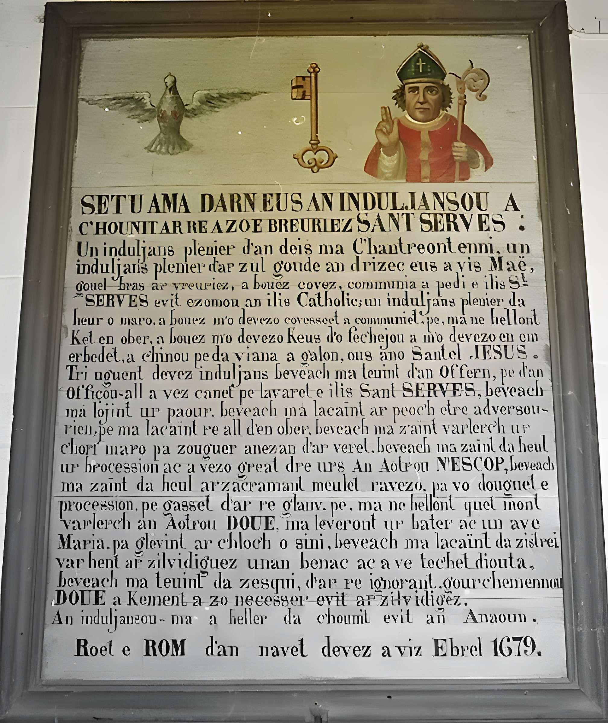 Église Saint-Servais de Saint-Servais dans le Finistère