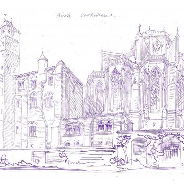 Cathédrale Sainte-Marie dAuch 