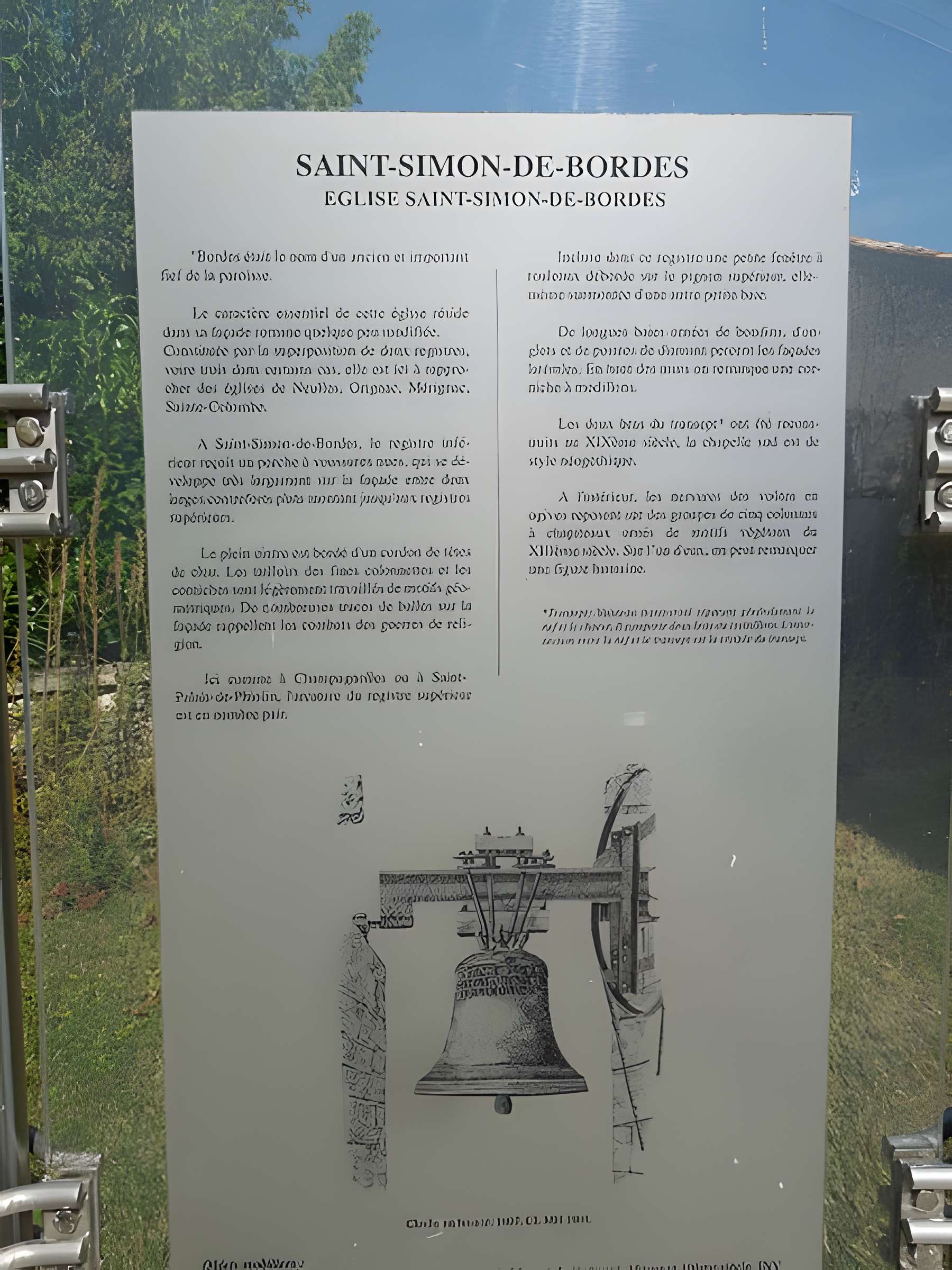 Église Saint-Simon de Saint-Simon-de-Bordes