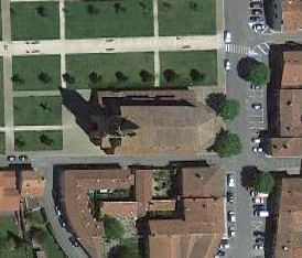 Église Saint-Sulpice de Saint-Sulpice-sur-Lèze et croix 