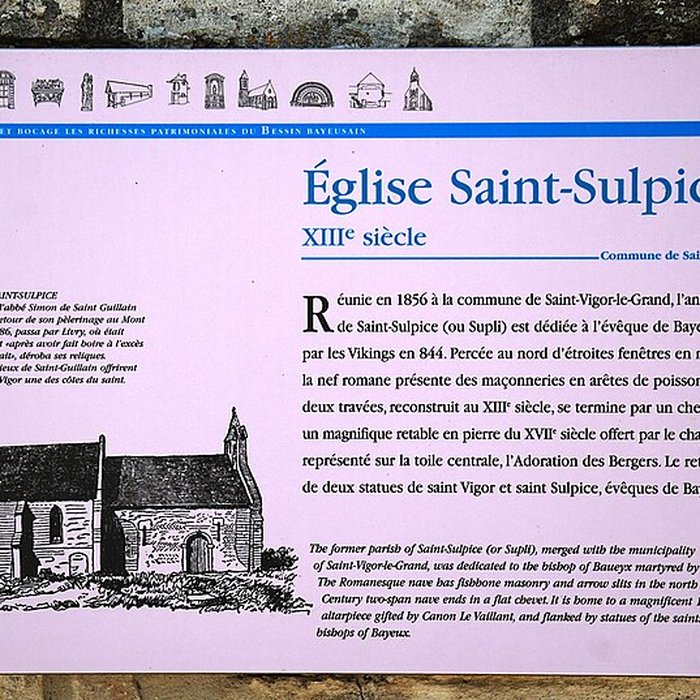 Photo de Église Saint-Sulpice de Saint-Vigor-le-Grand