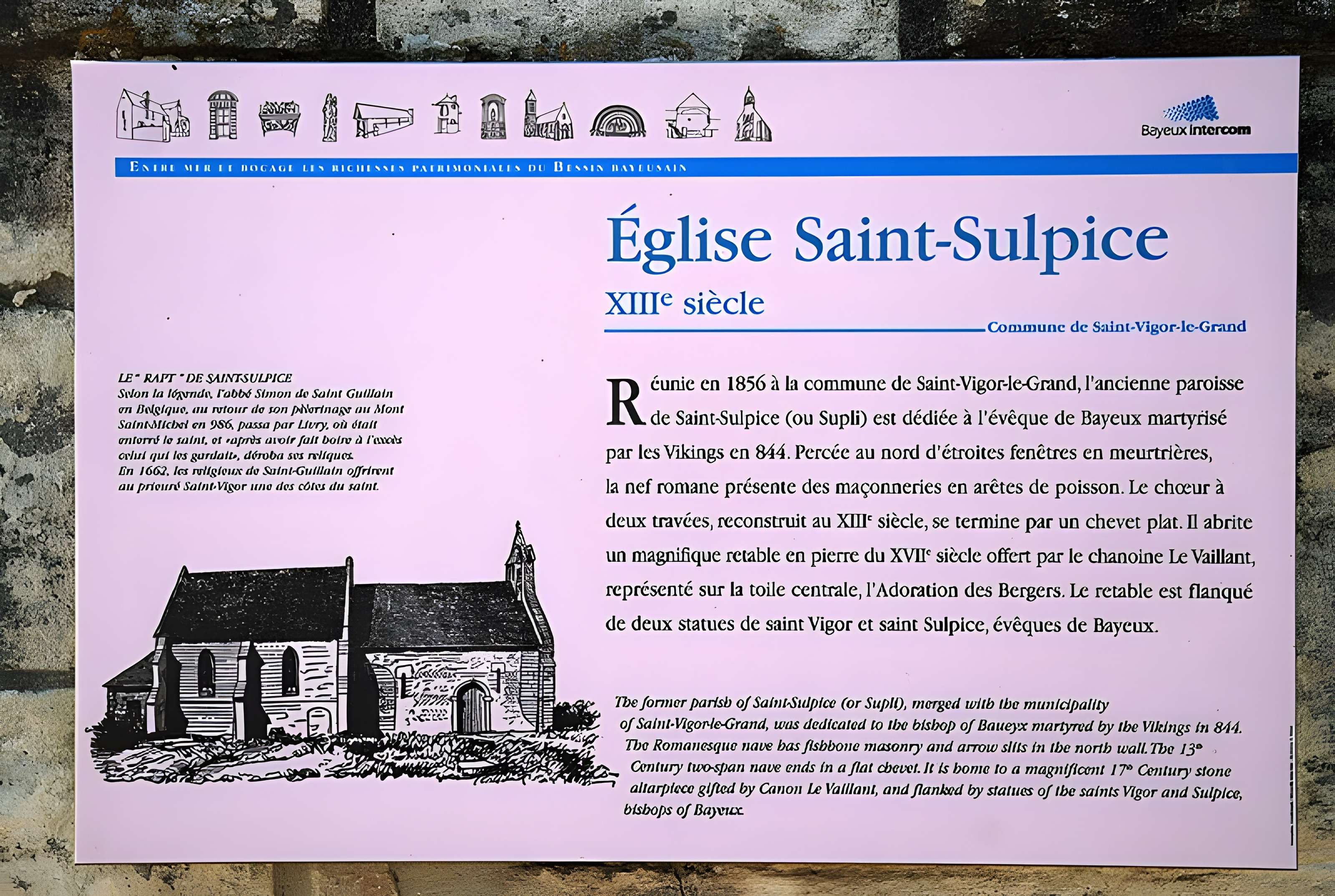 Église Saint-Sulpice de Saint-Vigor-le-Grand