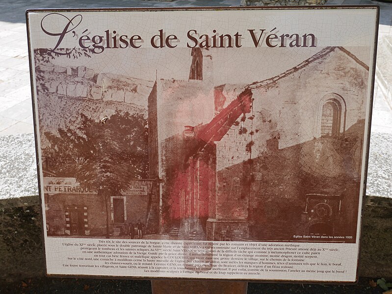 Église Saint-Véran de Fontaine-de-Vaucluse