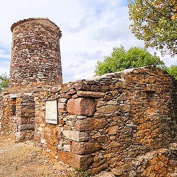 Ensemble marbrier du moulin de Biot à Félines-Minervois