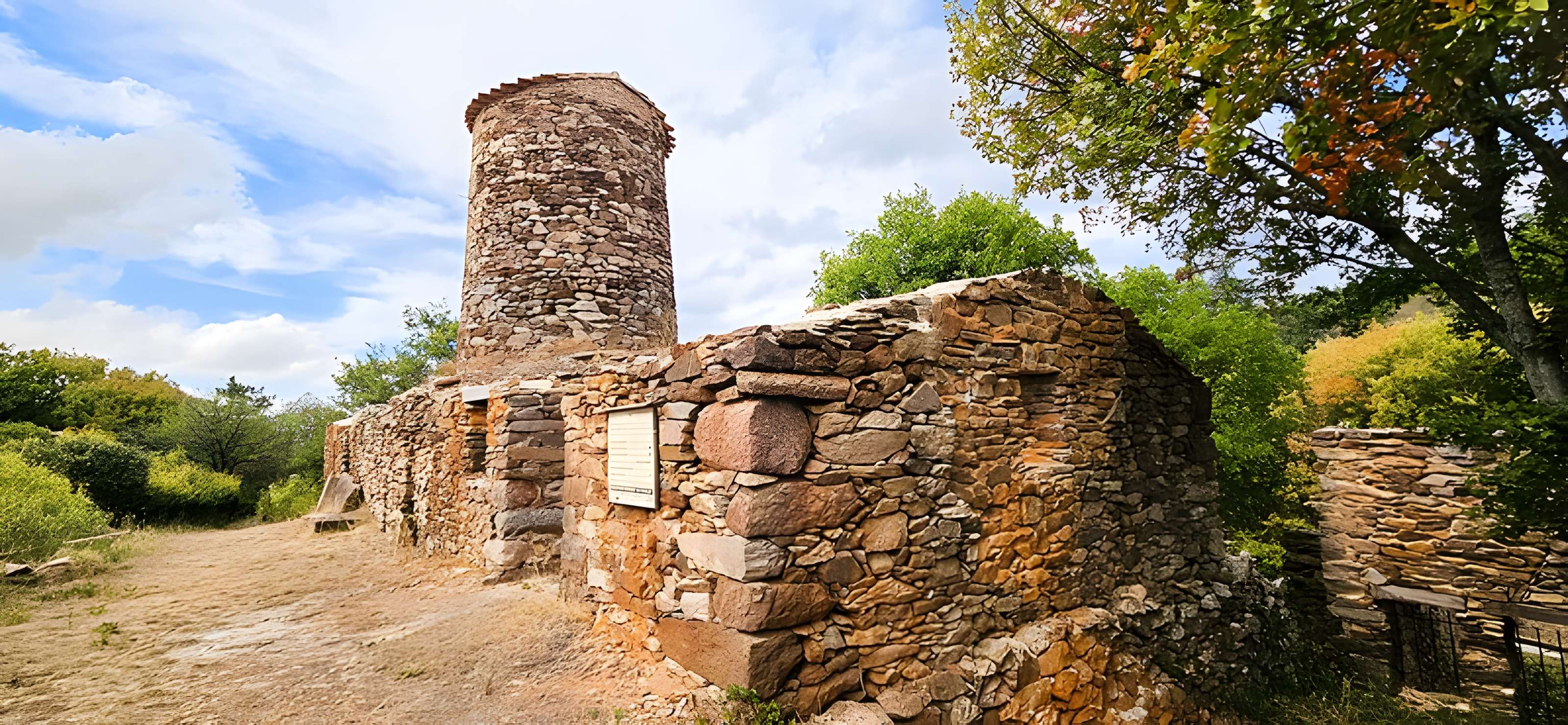 Ensemble marbrier du moulin de Biot à Félines-Minervois
