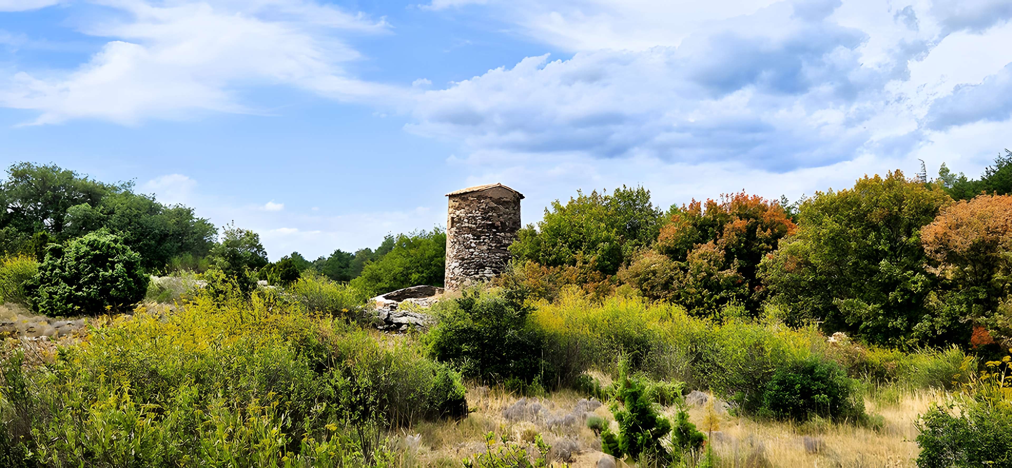 Ensemble marbrier du moulin de Biot à Félines-Minervois