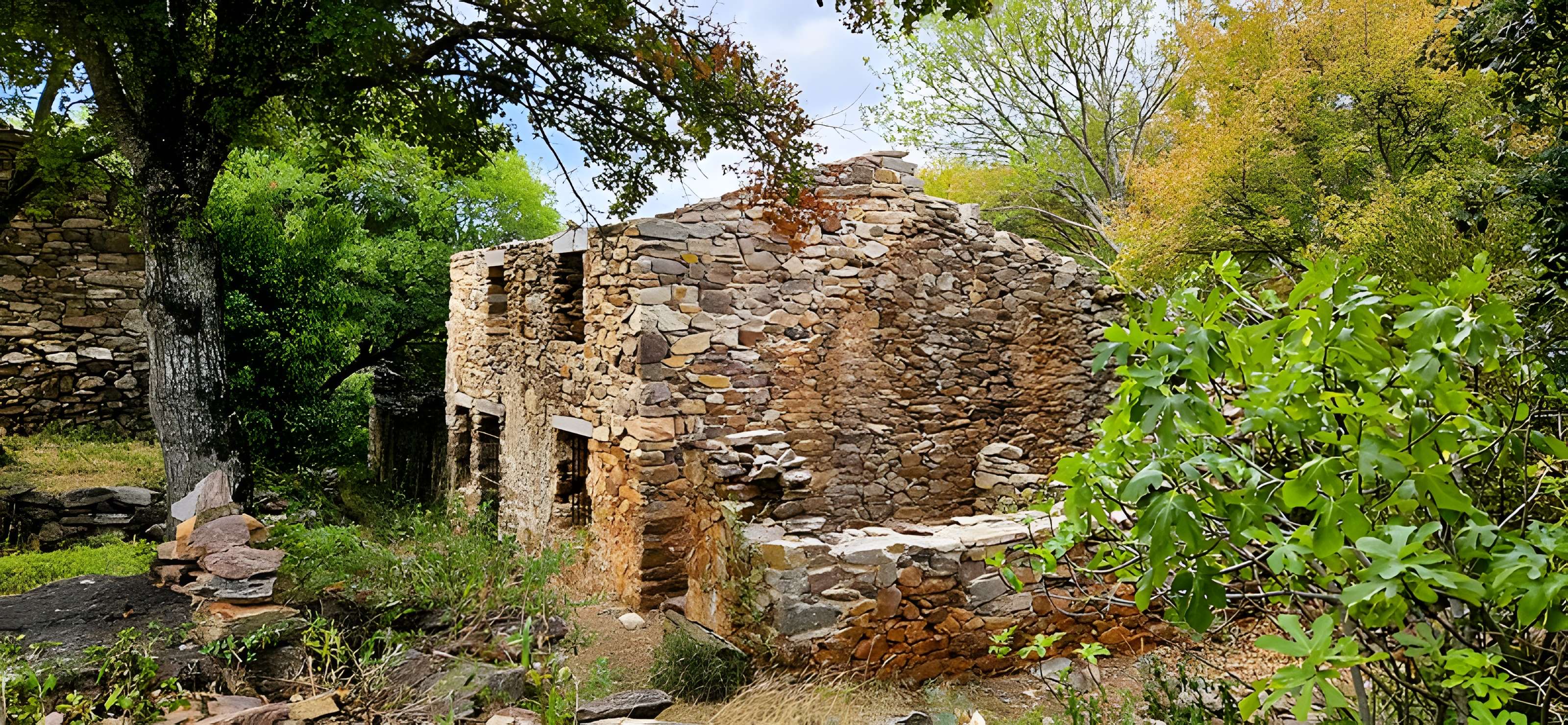 Ensemble marbrier du moulin de Biot à Félines-Minervois