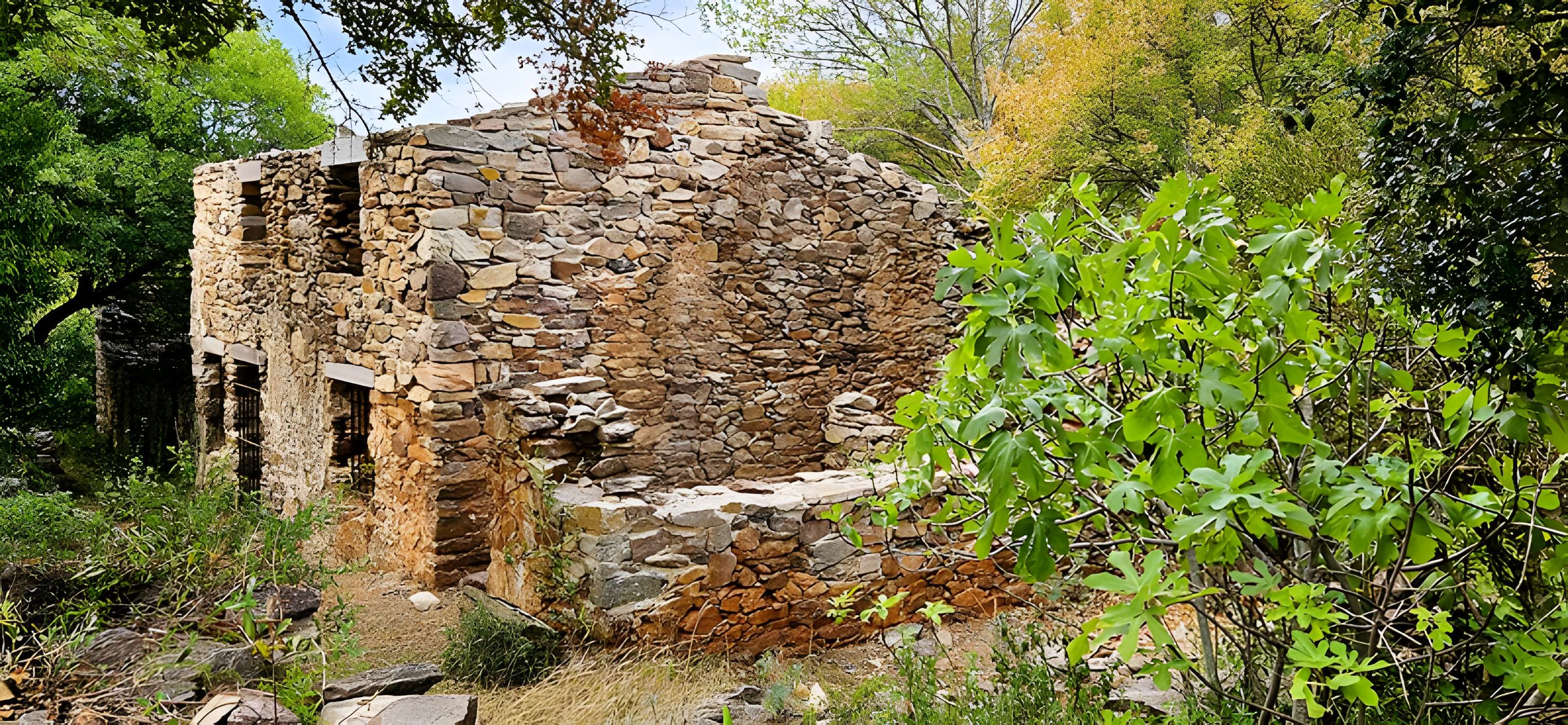 Ensemble marbrier du moulin de Biot à Félines-Minervois