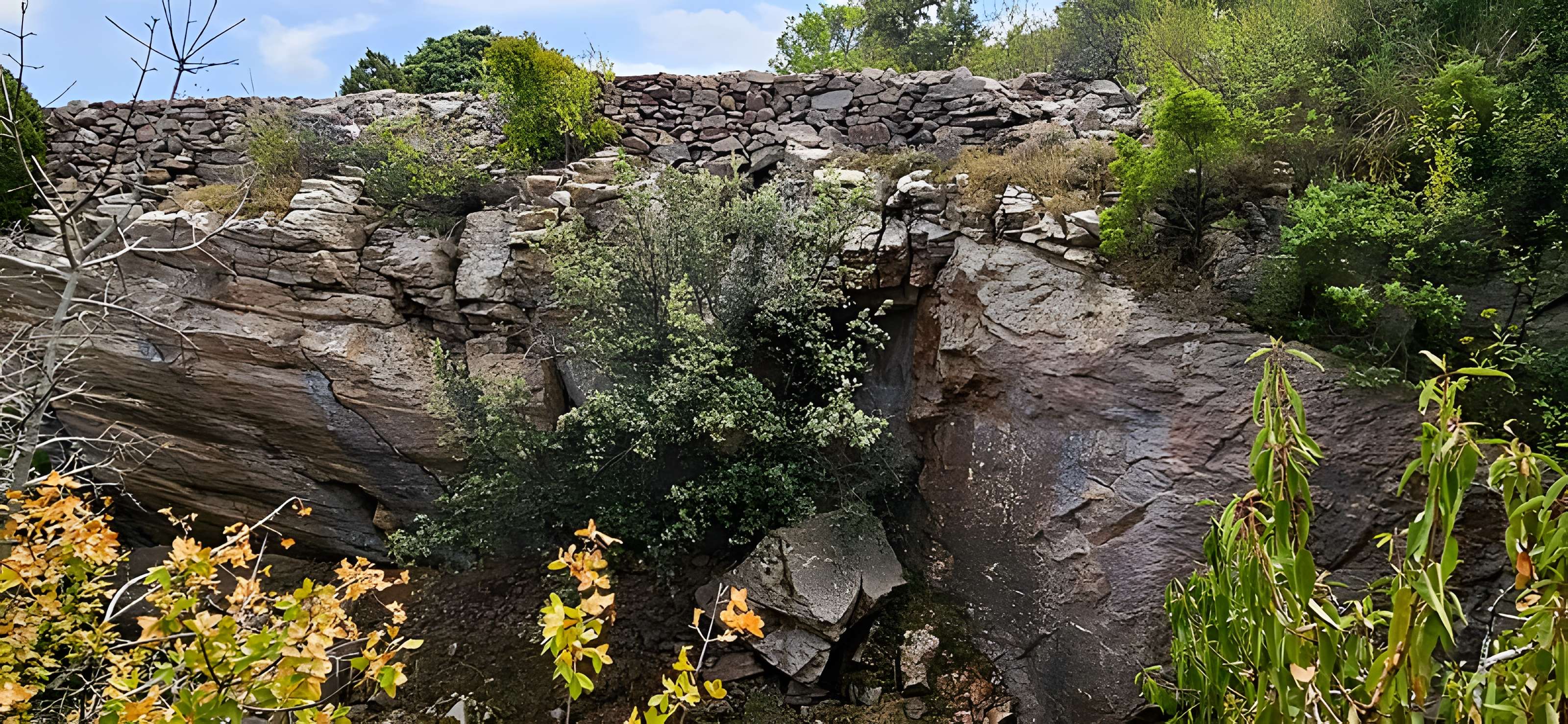 Ensemble marbrier du moulin de Biot à Félines-Minervois