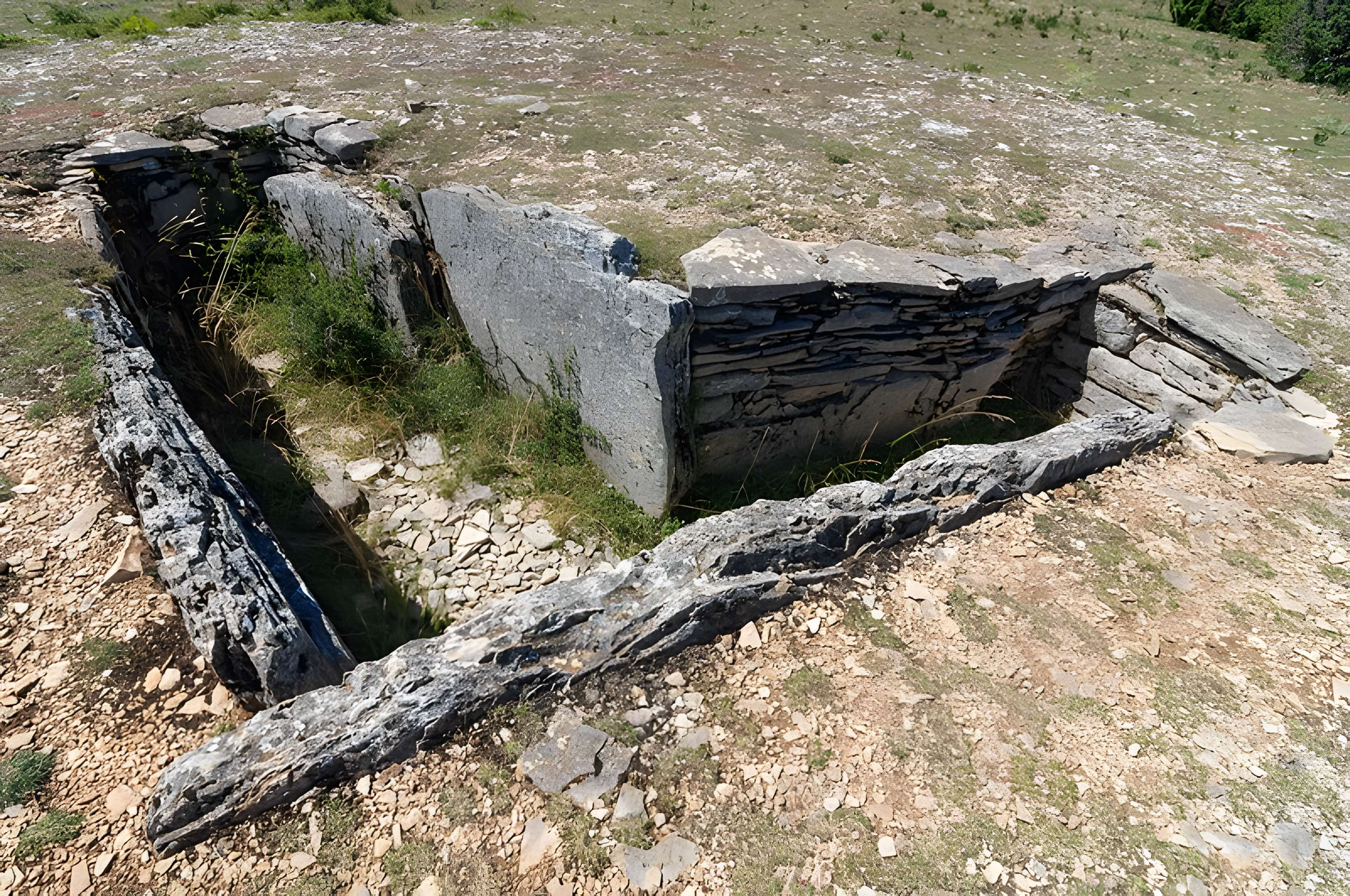 Ensemble mégalithique de l'Aire des Trois-Seigneurs (également sur commune de Laval-du-Tarn)