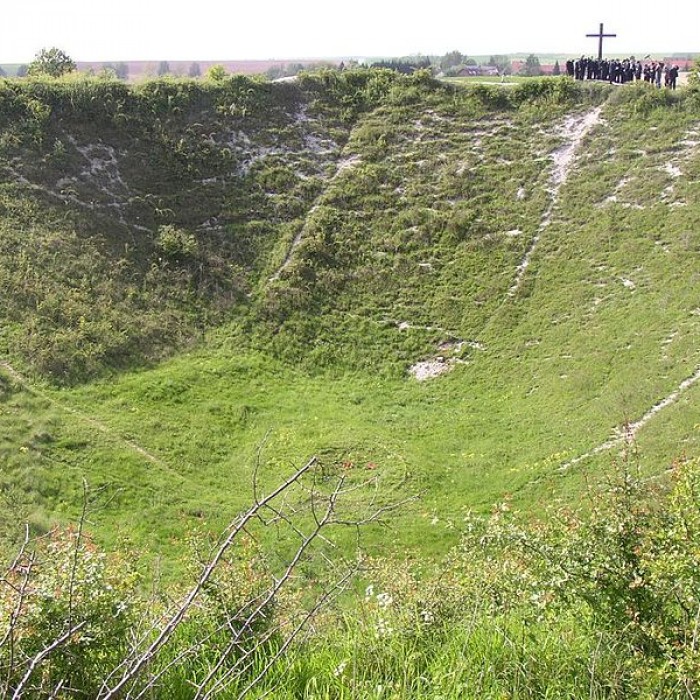 Photo de Entonnoir de mines de La Boisselle à Ovillers-la-Boisselle