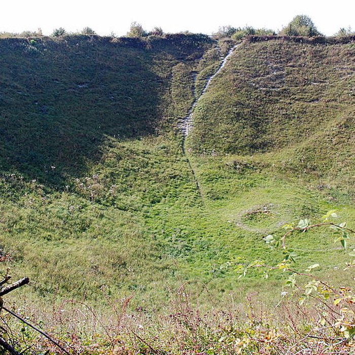 Photo de Entonnoir de mines de La Boisselle à Ovillers-la-Boisselle