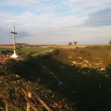 Entonnoir de mines de La Boisselle à Ovillers-la-Boisselle