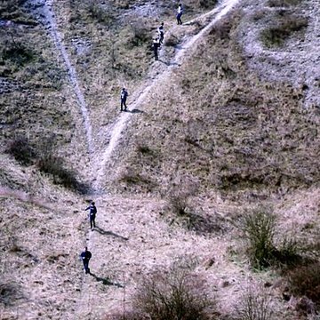 Entonnoir de mines de La Boisselle à Ovillers-la-Boisselle