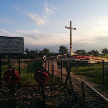 Entonnoir de mines de La Boisselle à Ovillers-la-Boisselle