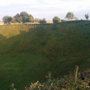 Entonnoir de mines de La Boisselle à Ovillers-la-Boisselle