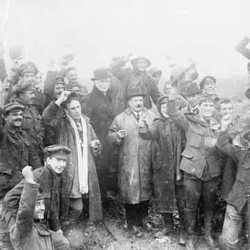 Entonnoir de mines de La Boisselle à Ovillers-la-Boisselle