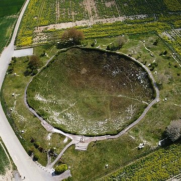 Entonnoir de mines de La Boisselle à Ovillers-la-Boisselle