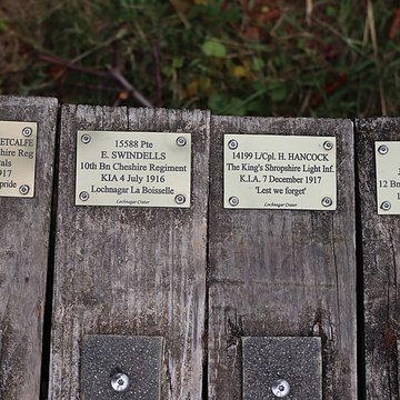 Entonnoir de mines de La Boisselle à Ovillers-la-Boisselle