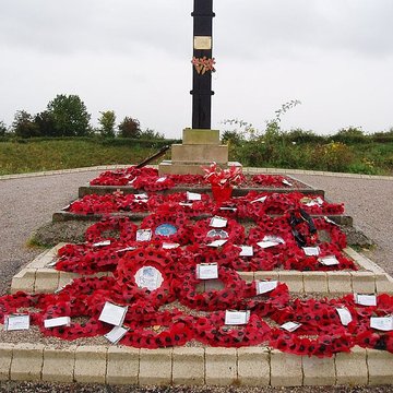 Entonnoir de mines de La Boisselle à Ovillers-la-Boisselle