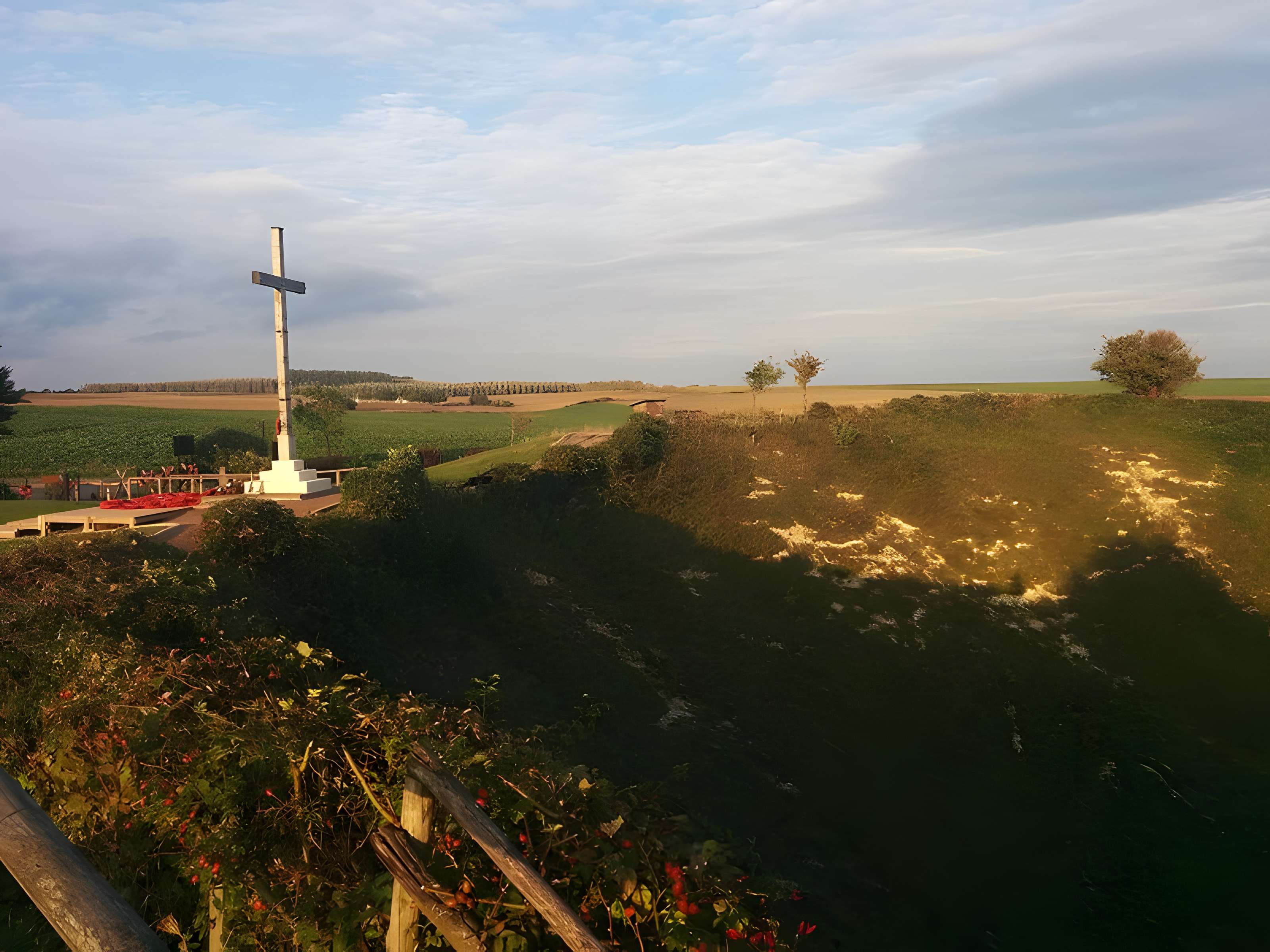 Entonnoir de mines de La Boisselle à Ovillers-la-Boisselle