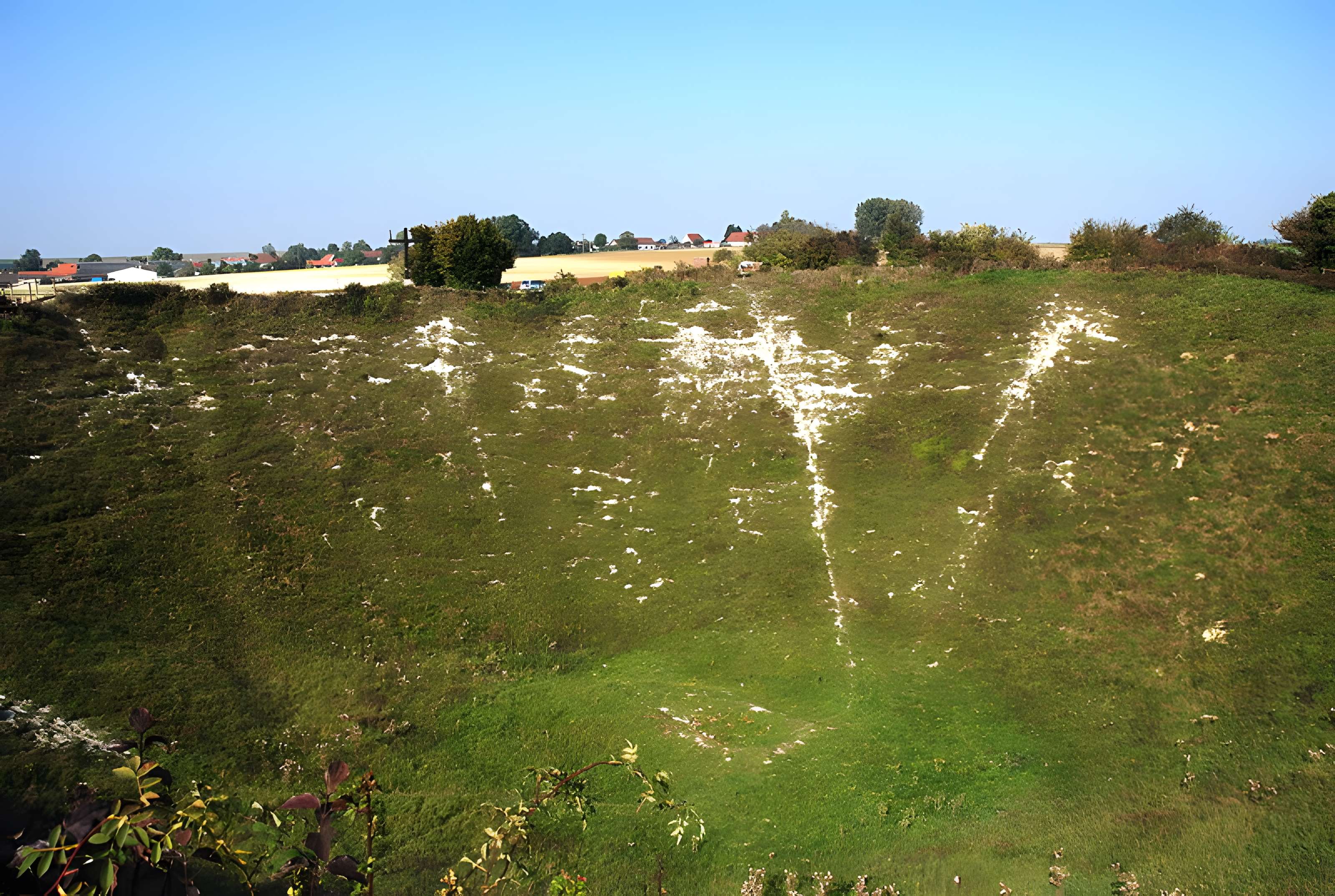 Entonnoir de mines de La Boisselle à Ovillers-la-Boisselle