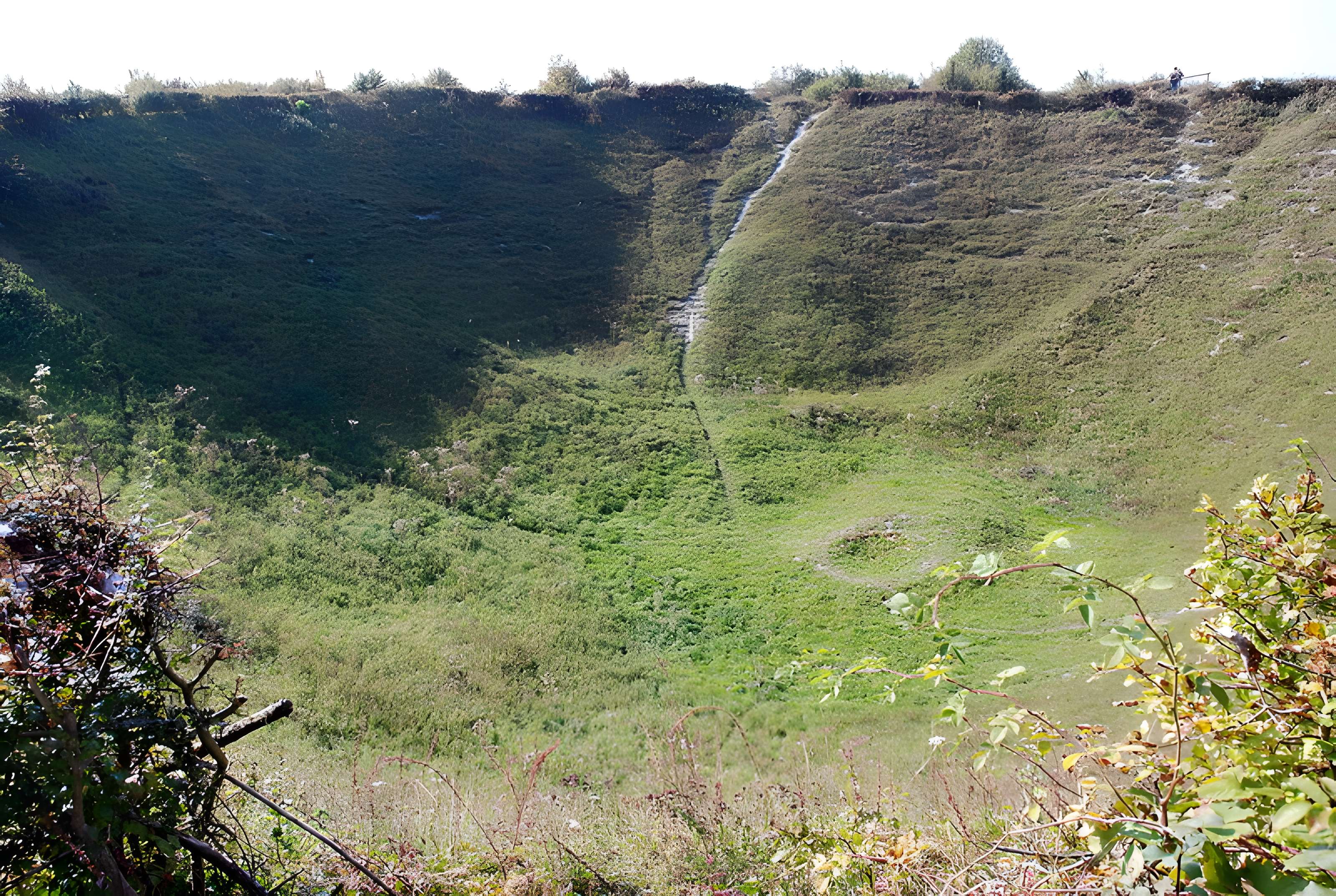 Entonnoir de mines de La Boisselle à Ovillers-la-Boisselle