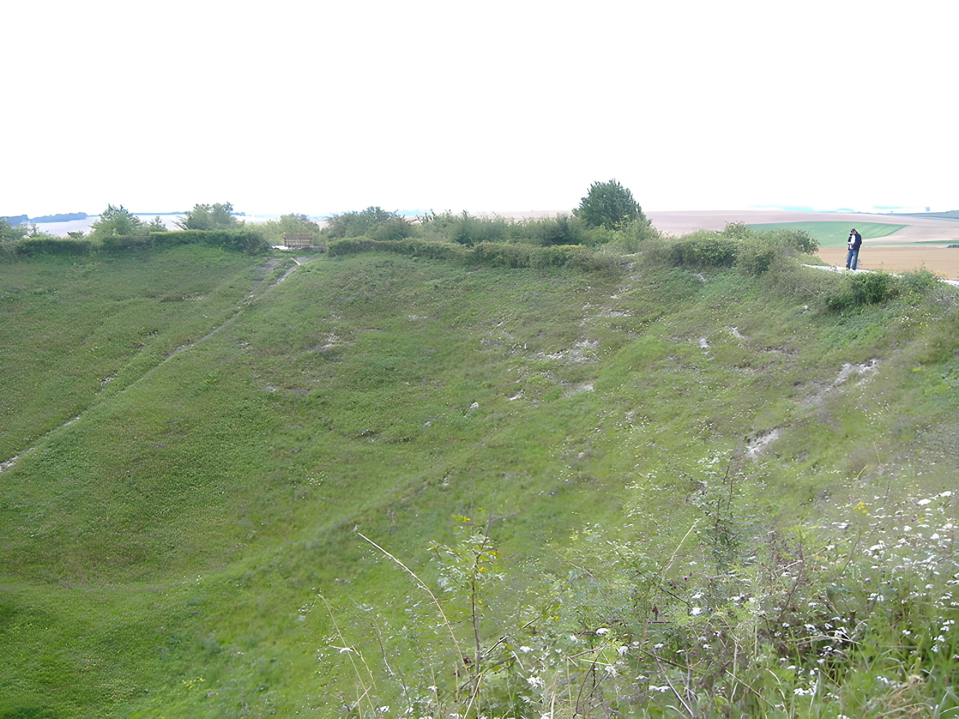 Entonnoir de mines de La Boisselle à Ovillers-la-Boisselle