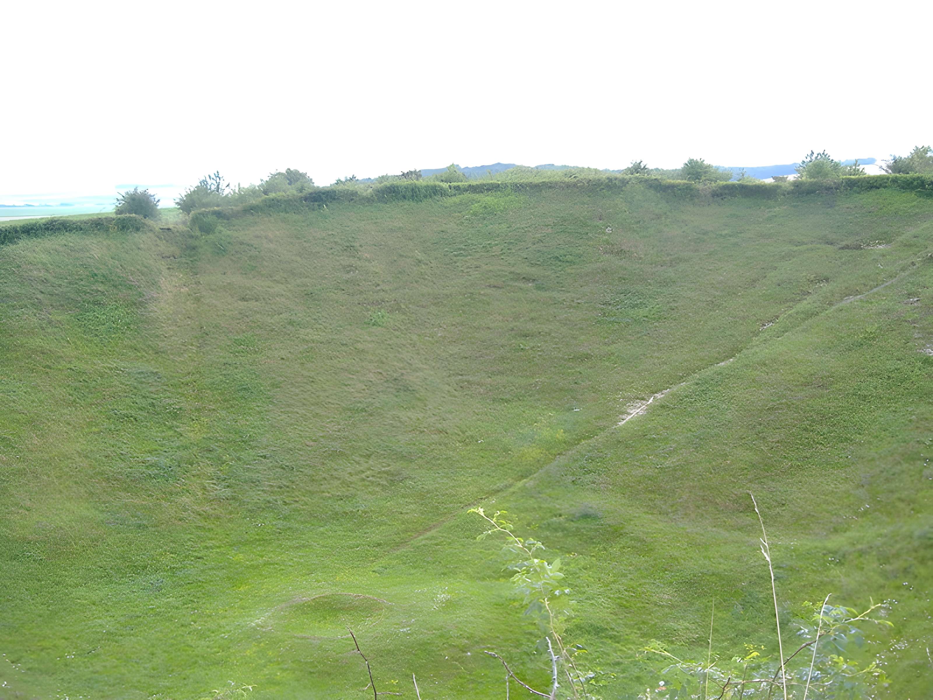 Entonnoir de mines de La Boisselle à Ovillers-la-Boisselle