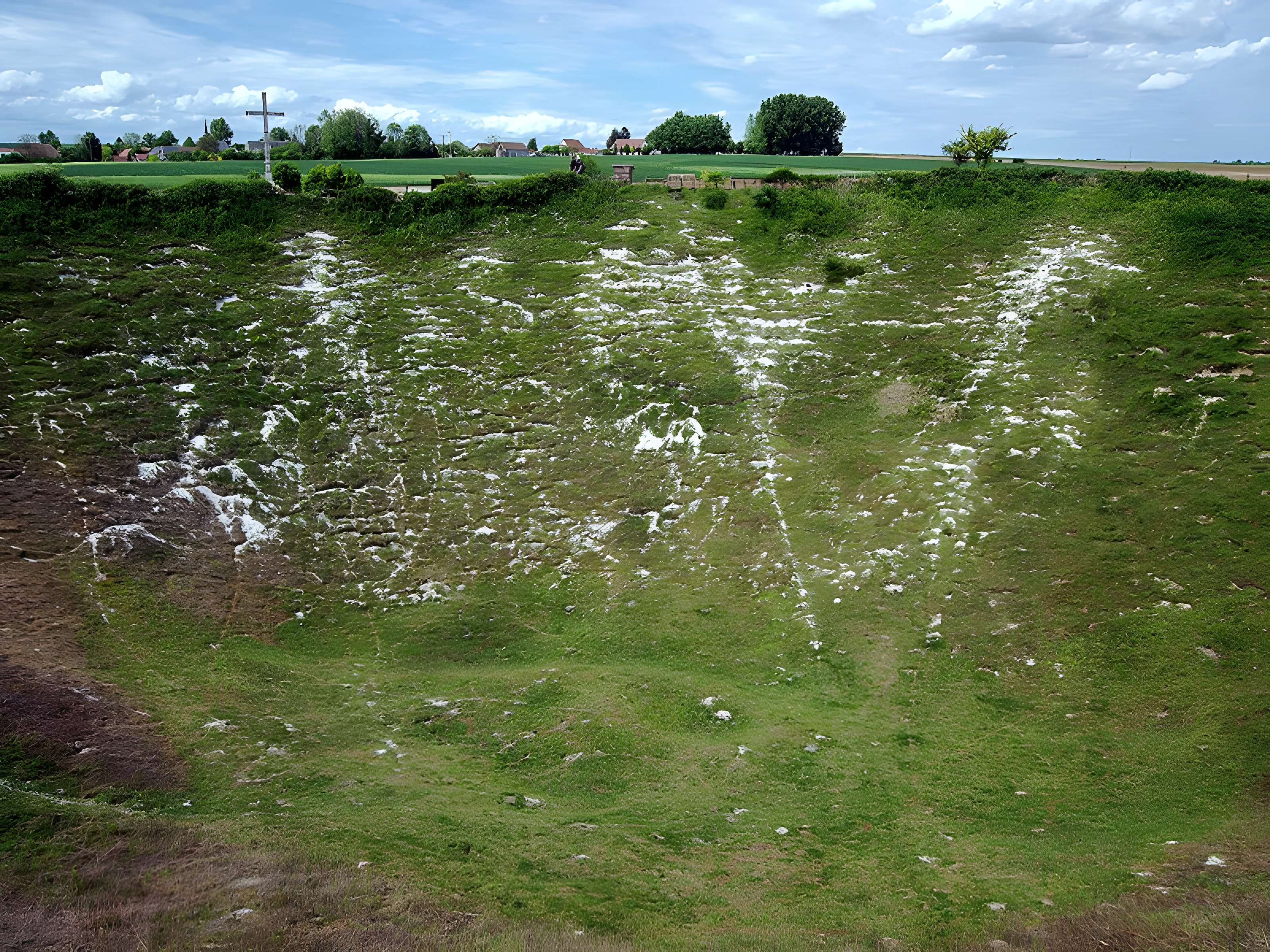 Entonnoir de mines de La Boisselle à Ovillers-la-Boisselle