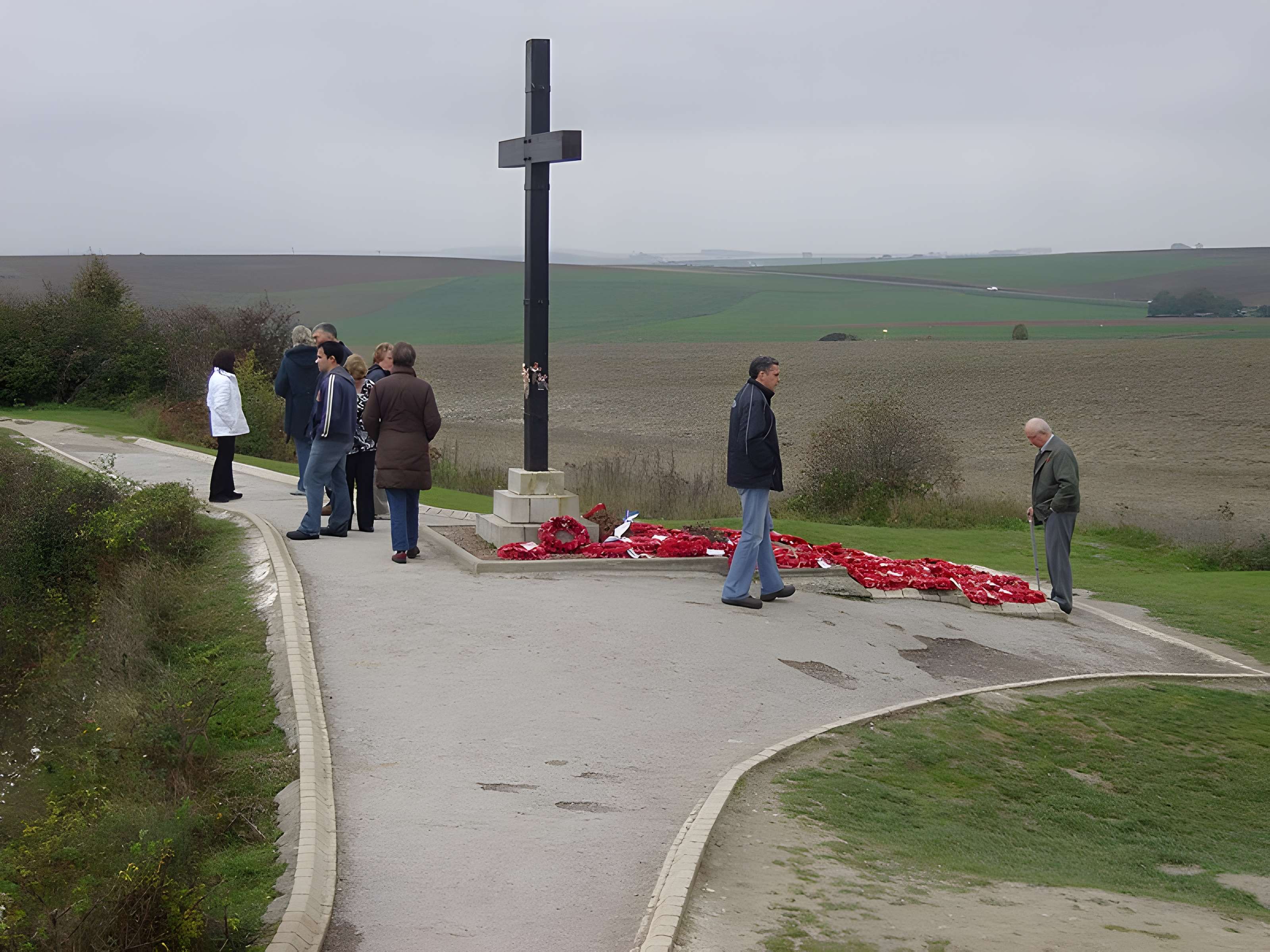 Entonnoir de mines de La Boisselle à Ovillers-la-Boisselle