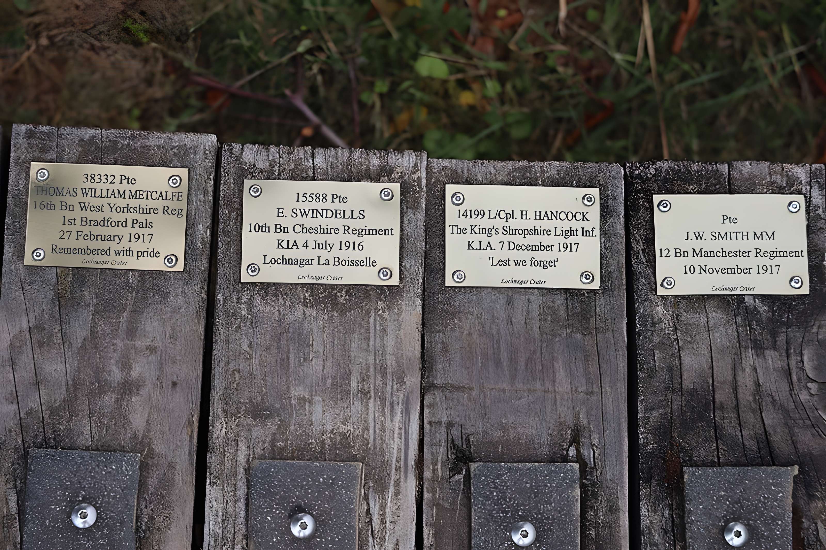 Entonnoir de mines de La Boisselle à Ovillers-la-Boisselle