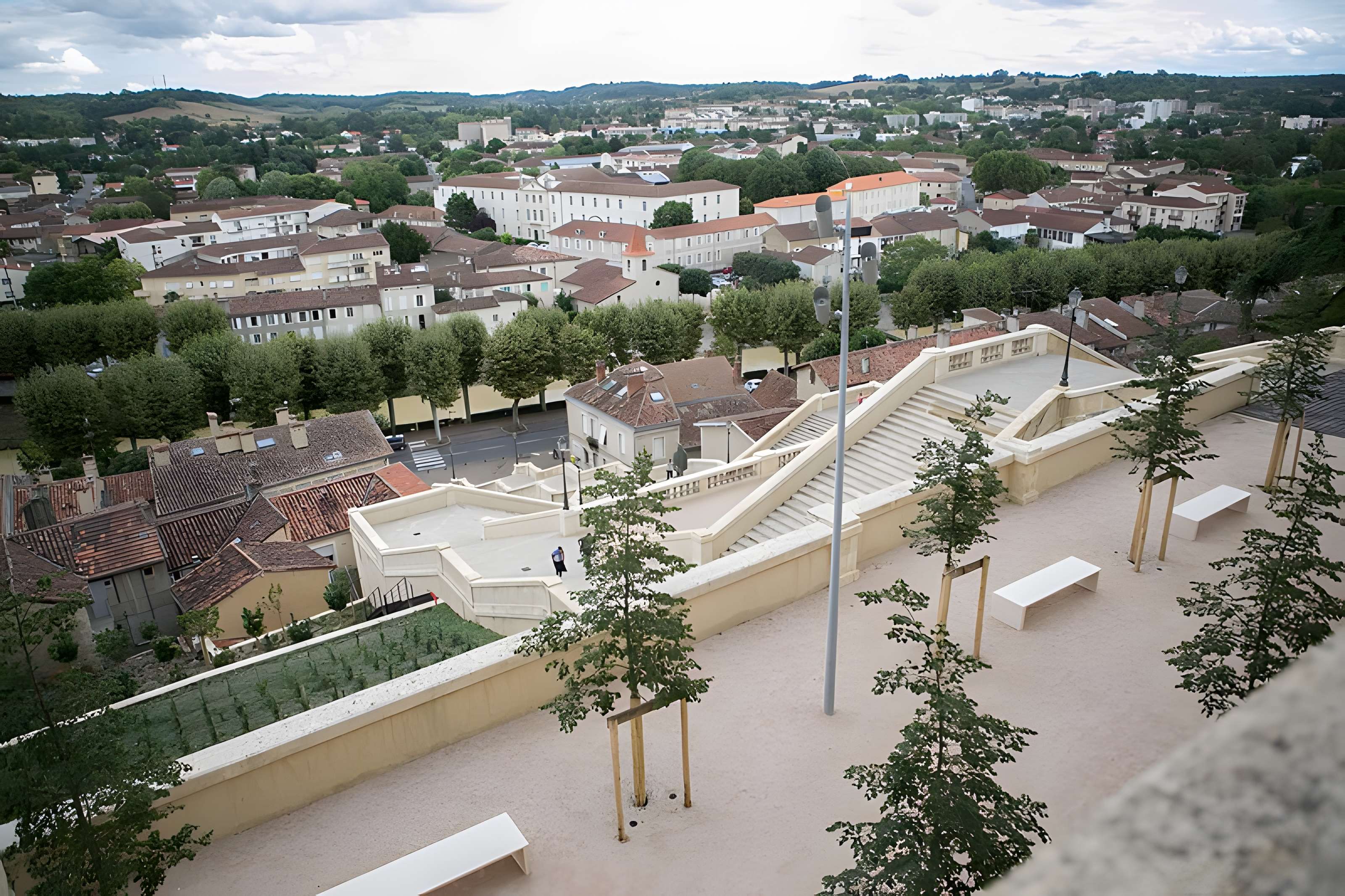 Escalier monumental d'Auch