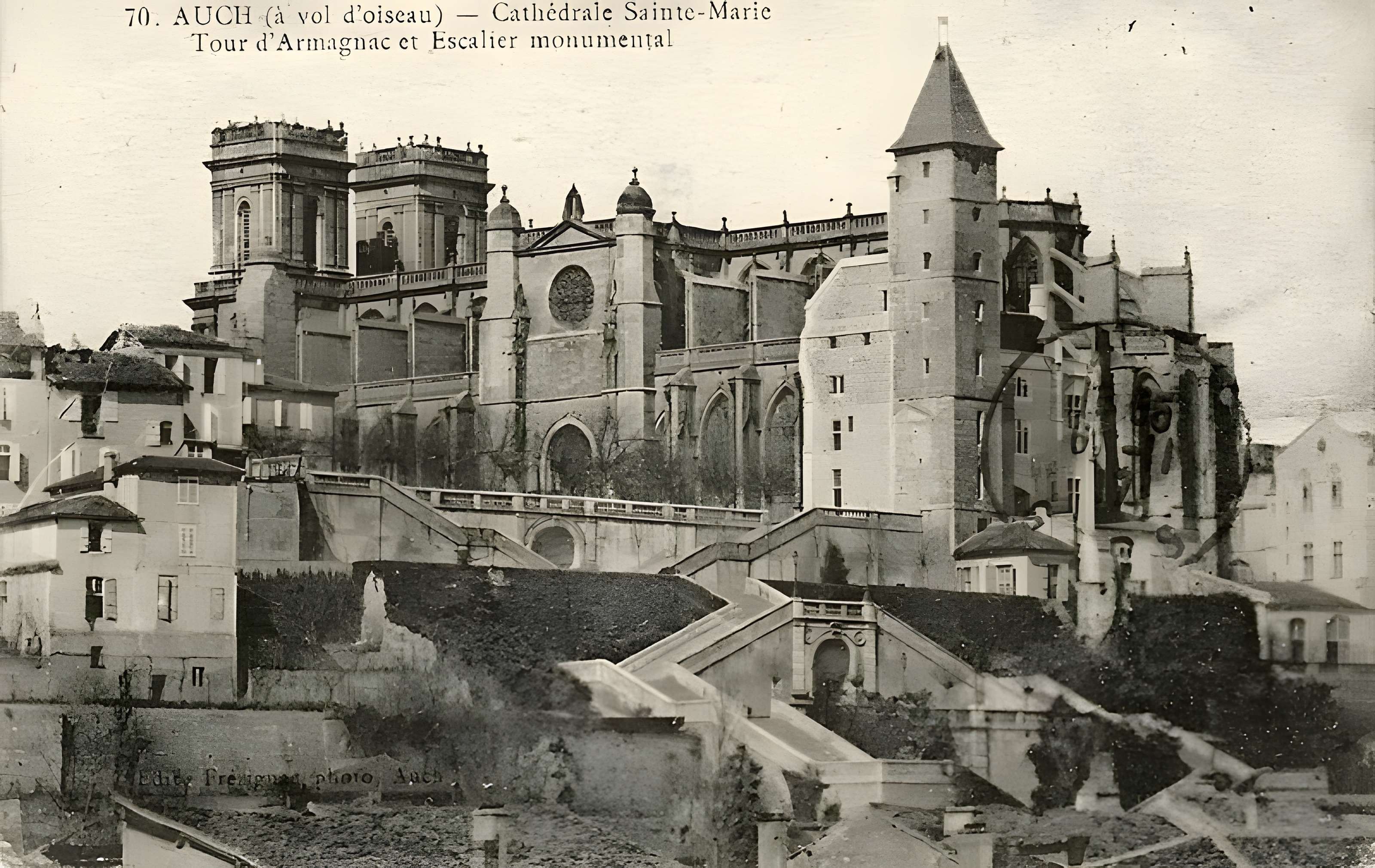 Escalier monumental d'Auch