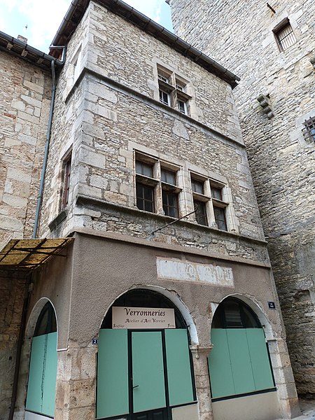 Étages de la maison Place des Conques à Villeneuve 