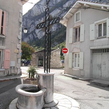 Fontaine Ancienne place au Plâtre de Sassenage