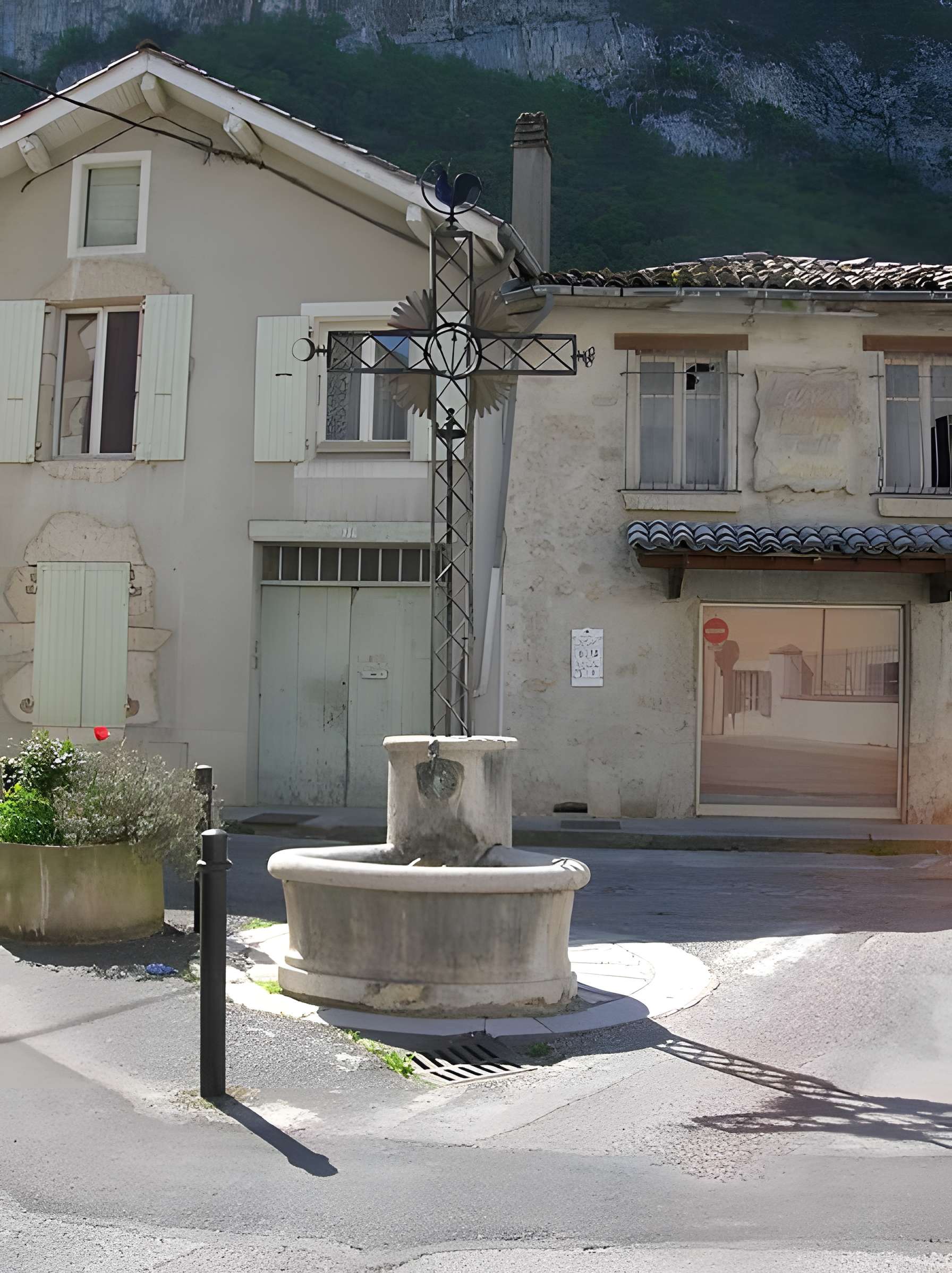 Fontaine Ancienne place au Plâtre de Sassenage