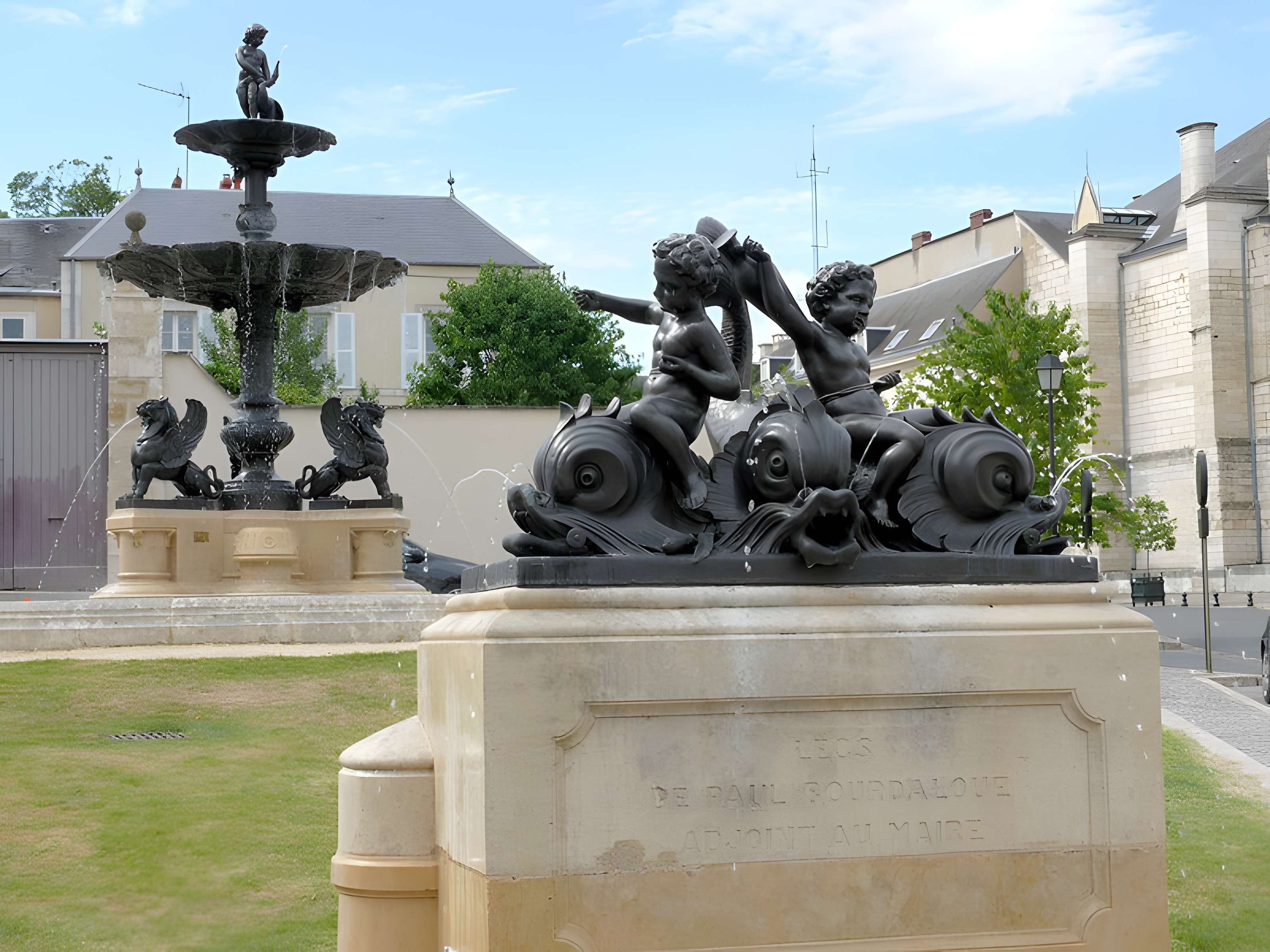 Fontaine Bourdaloue à Bourges 