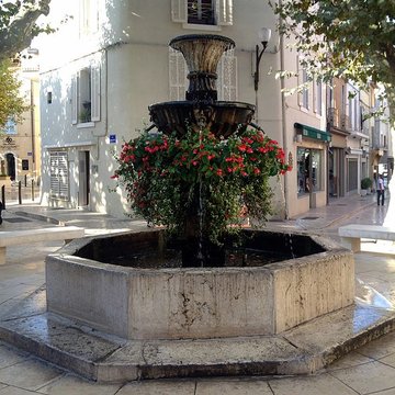 La fontaine du XVIIIe siècle