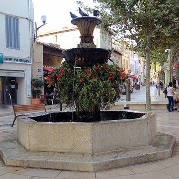 La fontaine du XVIIIe siècle