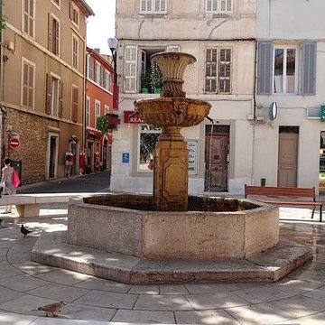 La fontaine du XVIIIe siècle