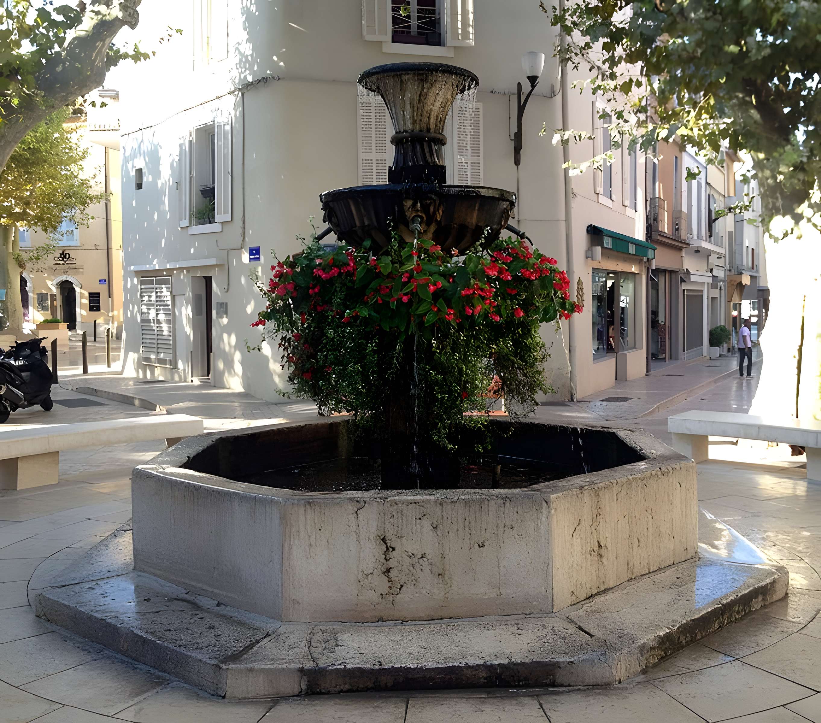 La fontaine du XVIIIe siècle