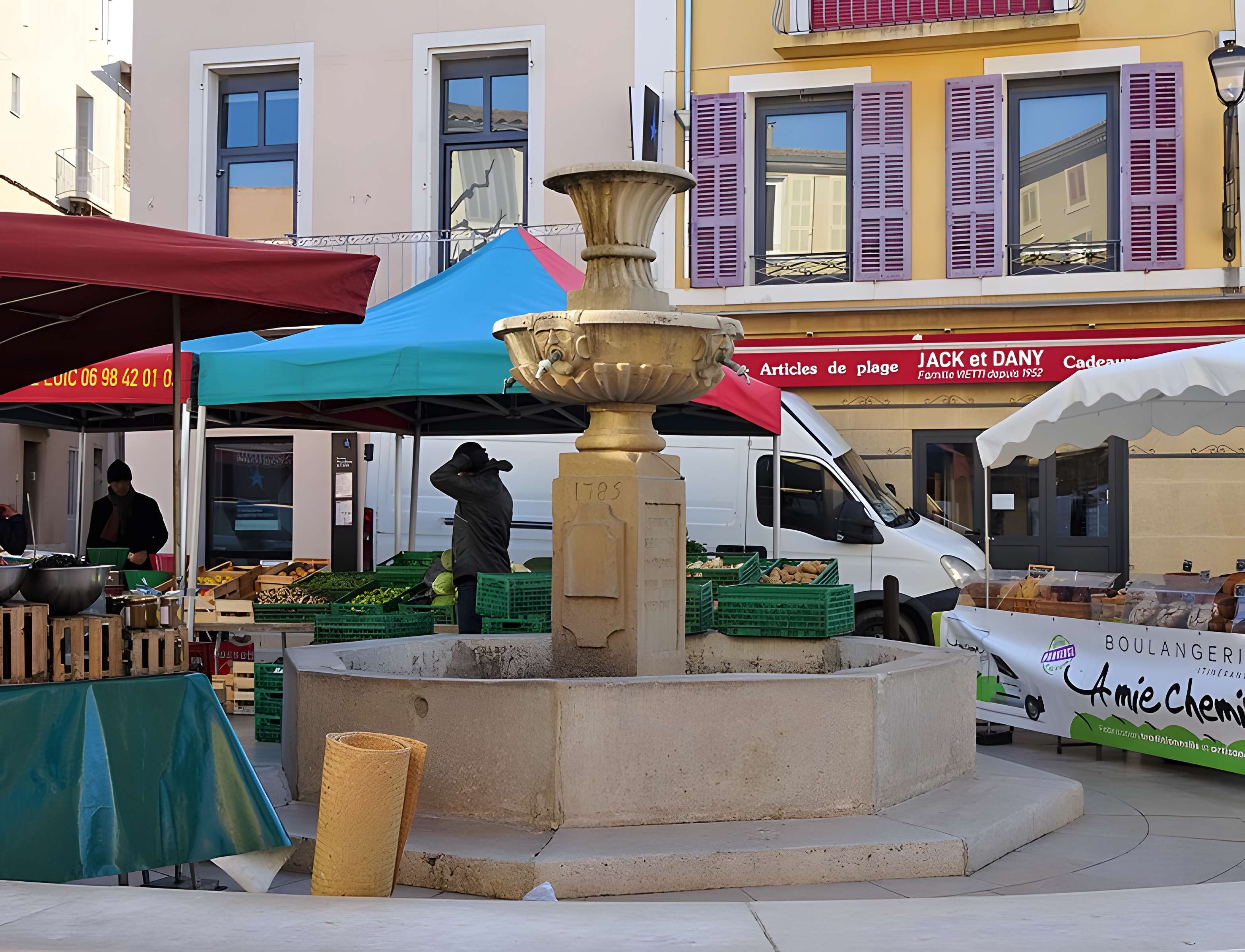 La fontaine du XVIIIe siècle