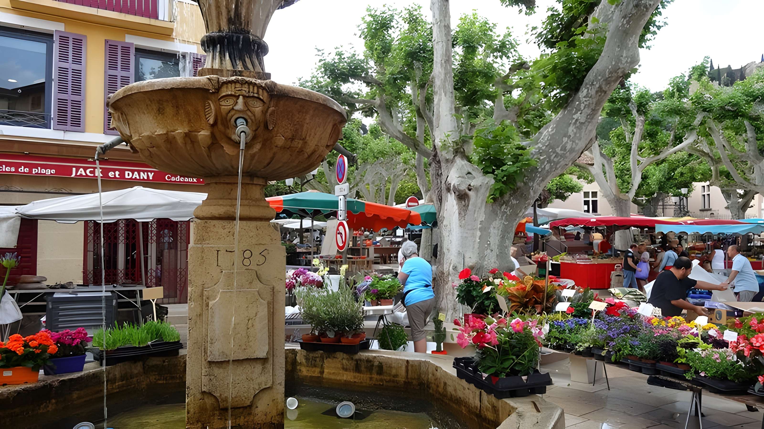 La fontaine du XVIIIe siècle