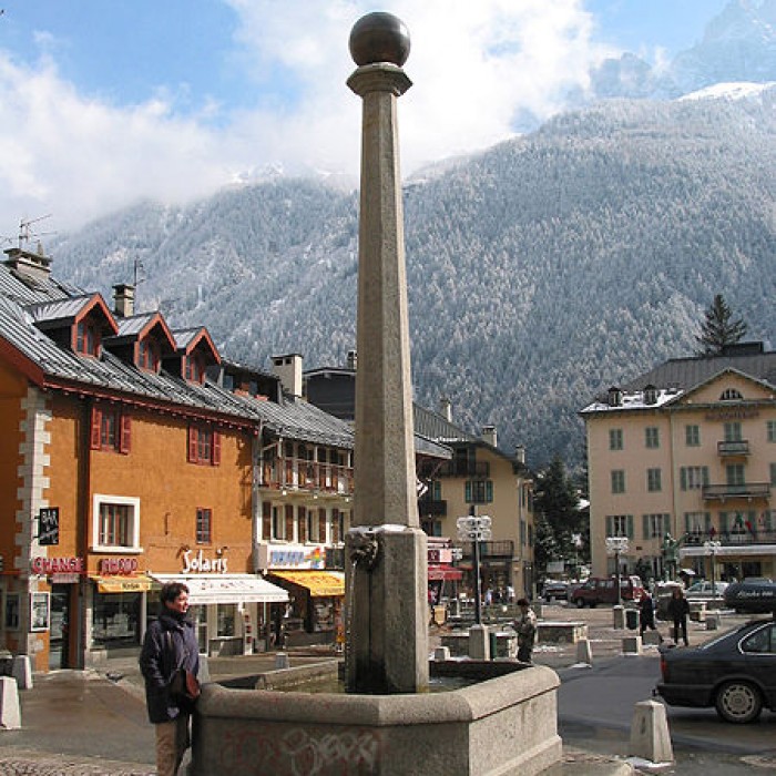 Photo de Fontaine de Chamonix-Mont-Blanc